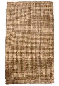 Alfombra de Yute de Fibra Natural Tejida a Mano de 6 pies x 4 pies, Moderna, de Pelo Medio, Sostenible, Apta para Mascotas, para Hogar, Hotel, Banquete, Oficina - Product Image 3