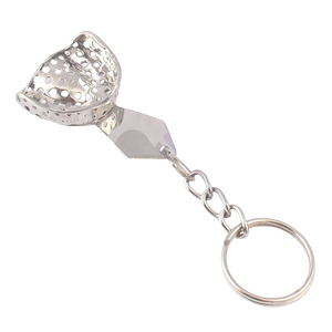 Hash Sign Dentista Llavero Bandeja de impresión dental de acero inoxidable con perforaciones Bandeja de impresión Regalo para dentistas - Product Image 1
