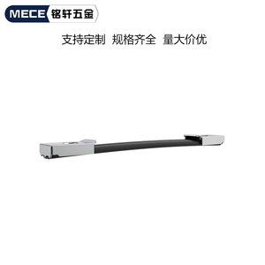 Asa retráctil de goma negra engrosada de una sola barra para bolsos, cajas de herramientas, maletas y equipaje - Categoría de producto: Hebillas - Product Image 3