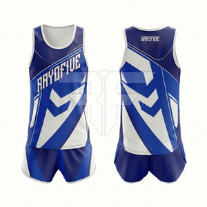 Tenue de course sur piste personnalisée avec numéro, 100 % polyester, légère, respirante, antibactérienne, unisexe adulte, fabriquée au Pakistan - Product Image 4