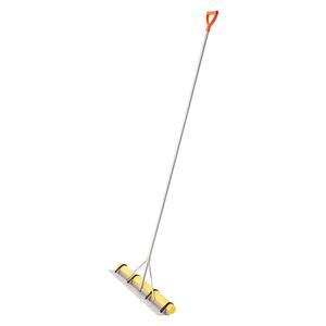 Rastrello per Paesaggistica in Alluminio Rinforzato da 36 Pollici con Manico da 133 Pollici, Grande Attrezzo per Livellare Foglie e Asfalto - Product Image 6