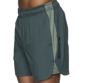 Double <b>Layer</b> Gym Fitness Workout Gym Shorts Knee Length For Training Sports Practice Casual Activewear Gym Shorts For Man - Product Image 3