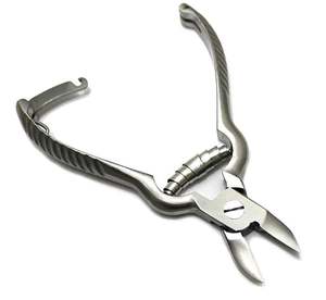 Coupe-ongles pour ongles épais, coupe-ongles robuste pour podologie, coupe-ongles en argent de style professionnel, outil de soin des pieds - Product Image 4