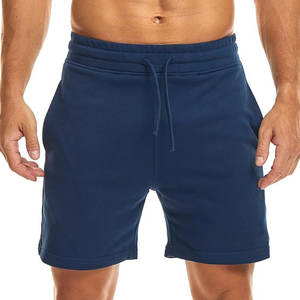 Shorts d'été décontractés pour hommes, style coton doux au toucher, taille élastique, coupe décontractée pour le quotidien - Product Image 1