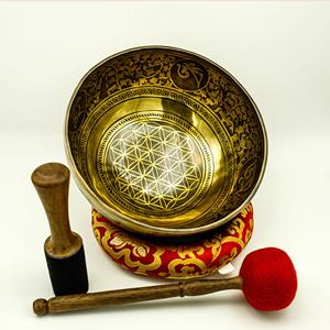 NBTE-แกะสลักละเอียด7โลหะที่ทำด้วยมือชามร้องเพลงหิมาลัยสำหรับการรักษาเสียงโยคะและการทำสมาธิ - Product Image 3