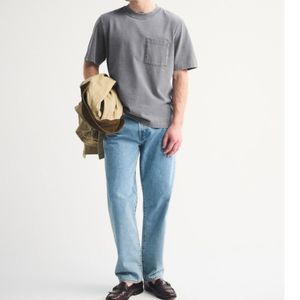 T-shirt vintage délavé personnalisé pour homme, col rond, en coton, coupe décontractée, streetwear, manches courtes, vente en gros OEM ODM - Product Image 4