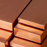 Barra Cuadrada de Cobre de Alta Calidad de 50 Libras (1 kg) para Uso Industrial con Servicios de Soldadura, Doblado y Corte