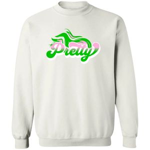 Sweat-shirt col rond Off-White à manches longues avec imprimé graphique, poignets et ourlet côtelés, vêtement décontracté et confortable - Product Image 1