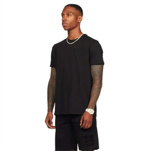 Ensemble chemise et short noirs à manches courtes pour hommes, tenue décontractée d'été en deux pièces, vêtements de loisirs assortis, tendance pour tous les jours - Product Image 6