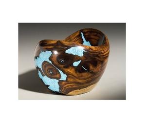 Tazón Hecho a Mano de Resina Epoxi y Madera de Acacia - Tazón de Ensalada de Lujo para Bodas, Ecológico y Apto para Lavavajillas, para Servir con Estilo y Decoración - Product Image 4