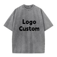 T-shirt décontracté pour homme à épaules tombantes, coupe classique, 100 % coton, écologique, séchage rapide, personnalisable avec logo, fabrication en usine