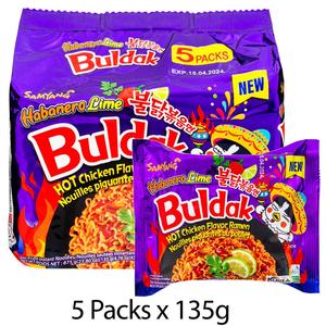 Venta Directa de Fábrica al Por Mayor a Precio Competitivo, Ramen Samyang con Sabor a Pollo Picante con Limón Habanero - 130g, Halal, Precios con Descuento - Product Image 1