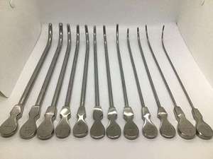 Ensemble de dilatateurs utérins Hegar en acier inoxydable, sondes incurvées, bougies chirurgicales, tailles graduées, autoclavables, instruments cliniques - Product Image 5