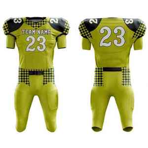Ensemble de maillot de football vert pour homme avec numéro 23 et motif à carreaux, impression sérigraphique, séchage rapide, style sportif, col rond - Product Image 1