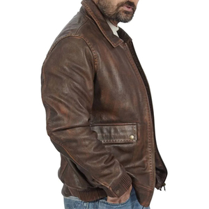 Chaquetas de Cuero para Hombre Hechas a Mano en Pakistán, Totalmente Personalizadas, de Cuero Vacuno Genuino, Venta al Por Mayor - Product Image 5