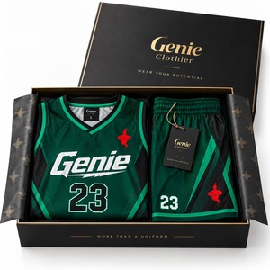 ชุดยูนิฟอร์มบาสเก็ตบอลแบบ OEM บริการออกแบบตามสั่ง เสื้อเจอร์ซีย์ กางเกงขาสั้น ระบายอากาศได้ดี สำหรับทีมเยาวชนทุกเพศทุกวัย ราคาประหยัด - Product Image 6