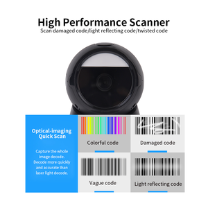เครื่องสแกนบาร์โค้ดแบบมีสาย USB 2D YHD-9100D ใช้ได้กับ Windows, Mac, <span class=keywords><strong>POS</strong></span>, Linux - Product Image 4