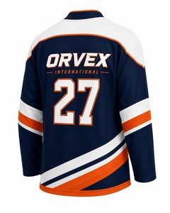 Nouveau style OEM, maillot de hockey sur glace en maille polyester personnalisé pour joueurs professionnels, maillot de hockey sur glace sur mesure pour hommes - Product Image 4
