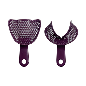 Bandejas de Impresión Reutilizables de Acero Inoxidable con Sistema de Bloqueo de Borde, Uso Manual, Certificación CE, Bandeja Perforada, Ideal para Uso Quirúrgico - Product Image 2