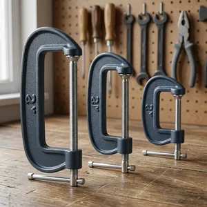 High Quality All Types 3 PCS Set G-<b>Clamp</b> Hand Tool Aluminum <b>Mini</b> Zinc G <b>Clamp</b> and Quick Release G <b>Clamp</b> at Reasonable Price - Product Image 2