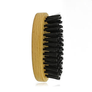 Factory Sale 4-piece Beard Tools Men Beard Brush Custom logo Shaving Kit Beard Brush and Comb <b>Set</b> - Product Image 2