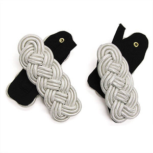 Badges Hamza de haute qualité en fil de métal, broderie personnalisée pour uniforme, écussons d'épaule, vente en gros - Product Image 2