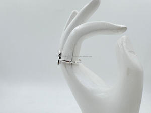 Vintage-<b>Inspired</b> Sterling Silver Designer <b>Ring</b> - Product Image 3