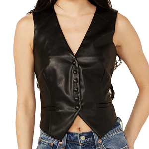 Dwelt Gears Women's Western Cowgirl Fringe Suede <b>Vest</b> Breathable Windproof Short Private Label Factory Price Wholesale - Product Image 3