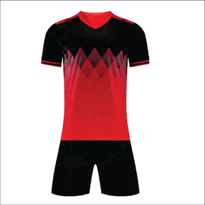 เสื้อฟุตบอลแบบใหม่สั่งทำได้สำหรับทุกเพศ ผ้าโพลีเอสเตอร์ 100% พิมพ์ลาย ระบายอากาศ แห้งเร็ว ป้องกันแบคทีเรีย เหมาะสำหรับฤดูใบไม้ผลิ - Product Image 1