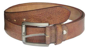 Cinturones informales de cuero para hombre, cinturones casuales de cuero a la moda, hechos en la India, venta al por mayor - Product Image 4