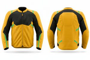 เสื้อแจ็คเก็ตมอเตอร์ไซค์คุณภาพสูง ผลิตจากโพลีเอสเตอร์ 100% สำหรับขี่มอเตอร์ไซค์  ผ้าทนทาน สวมใส่สบาย ระบายอากาศได้ดี - Product Image 6