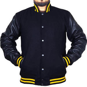 Drop Shipping New Stylish Embroidery Sleeves <b>Men</b> and Women <b>Baseball</b> <b>Jacket</b> #8 Wholesale Satin - Product Image 3