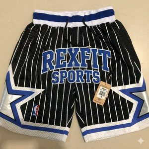 Shorts de basket-ball en mesh personnalisés pour hommes Rexfit Sports, shorts d'entraînement athlétiques, respirants, à séchage rapide, vêtements de sport, shorts de gym - Product Image 6