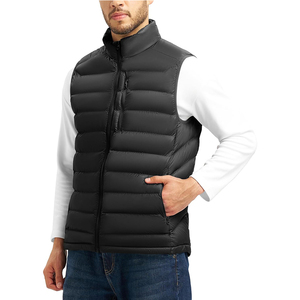 Gilets matelassés personnalisés OEM, vestes d'équitation, vêtements décontractés d'hiver, vêtements d'extérieur, gilets rembourrés pour hommes. - Product Image 5