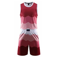 Uniformes de baloncesto personalizados para equipos, para eventos deportivos y torneos. Conjunto de camiseta de baloncesto con tela cómoda.