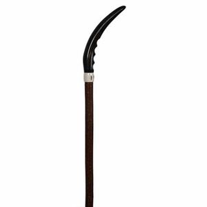 Canne de marche vintage rustique avec poignée, canne décorative faite à la main, canne de soutien traditionnelle, artisanale - Product Image 3