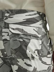 Shorts de golf décontractés pour hommes, taille mi-haute, en polyester, avec logo sur le devant, à boutons, anti-humidité, extensibles, pour l'été - Product Image 5