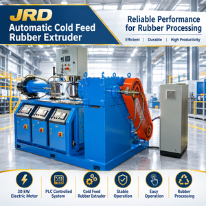 เครื่องอัดรีดแบบป้อนเย็นอัตโนมัติรุ่นใหม่ JRD พร้อมเกียร์ PLC และตลับลูกปืนสำหรับการแปรรูปยาง ราคาแข่งขันได้ - Product Image 5