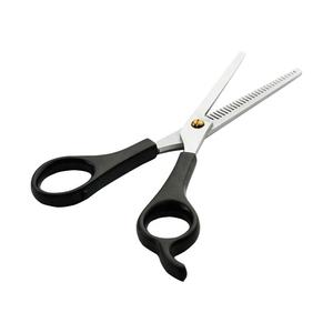 Tijeras profesionales para adelgazar peluquero, mango de plástico, acabado de arena, descanso fijo para los dedos, borde afilado, tijeras para adelgazar el cabello, uso en salón - Product Image 4