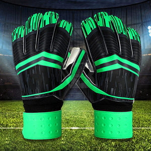 Wearable Anti-slip Professional German Latex Soccer Goalkeeper Gloves Double Protection Customizable Color Size - Product Image 6