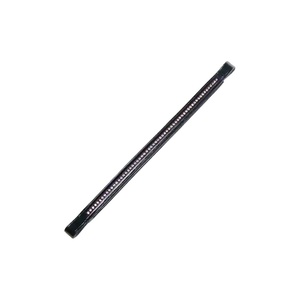 Banda para cejas de caballo de charol cómoda hecha a medida más vendida, diseño de curva de diamante de costura elegante para montar a caballo - Product Image 1