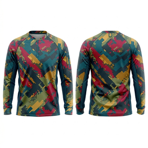 Camiseta de Pesca Personalizada por Sublimación, Manga Larga, Transpirable, de Secado Rápido, Ropa de Pesca de Alto Rendimiento - Product Image 4