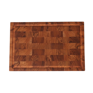 Planche à découper rectangulaire en bois faite à la main pour la cuisine - Product Image 4
