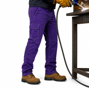 CAT2 <b>Fire</b> Resistant Work Pant with Large Pockets 7.5OZ Cotton NFPA 2112 Flame Resistant Cargo FR Pants FR Urea Buttons S-5XL - Product Image 6
