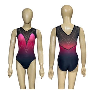 Women Gymnastics Leotard Breathable Flexible Activewear <b>Bodysuit</b> Perfect for Dance Fitness Practice and Athletic Training - Product Image 3