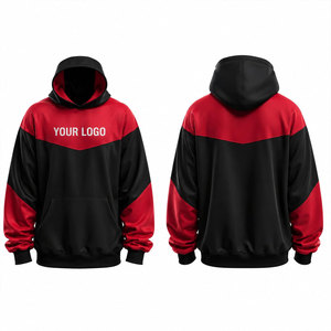 Sudadera con Capucha de Color Personalizado para Hombre, de Poliéster, Felpa Francesa, Informal, Transpirable, con Bolsillo Frontal y Logotipo Estampado, Estilo Otoñal - Product Image 1