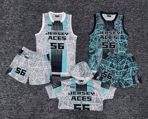 Uniforme de Baloncesto Sublimado de Diseño Único y Personalizado, de Alta Calidad, Unisex, de Poliéster de Secado Rápido, Ropa Deportiva al Por Mayor - Product Image 5