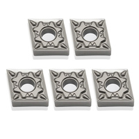Plaquette en carbure indexable CNMG120404 MA CNMG120408 HQ CNMG120412 HA CVD pour tournage CNC, acier inoxydable haute dureté