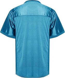 เสื้อเจอร์ซีย์ตาข่ายแบบติดกระดุมเต็มตัว-ชุดทีมเบสบอลมืออาชีพ-ระบายอากาศได้ดี แห้งเร็ว พิมพ์ลายด้วยความร้อน ด้านหน้าสั้น แบบยูนิเซ็กส์ สำหรับลีกต่างๆ - Product Image 3