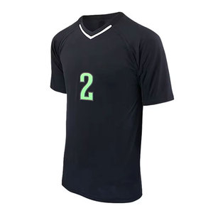 Uniforme de volley-ball en polyester, service OEM, meilleur uniforme léger, coupe confortable, évacuation de l'humidité, coupe régulière - Product Image 2